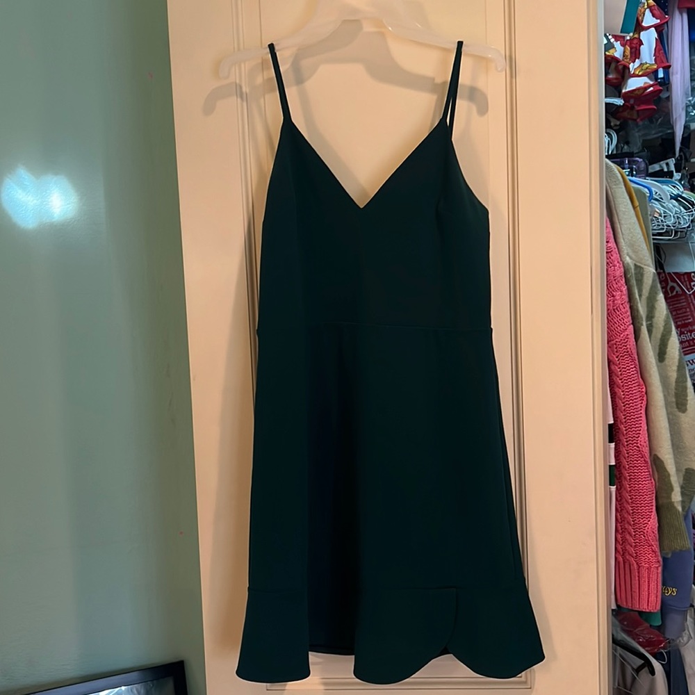 Green Cocktail Dress